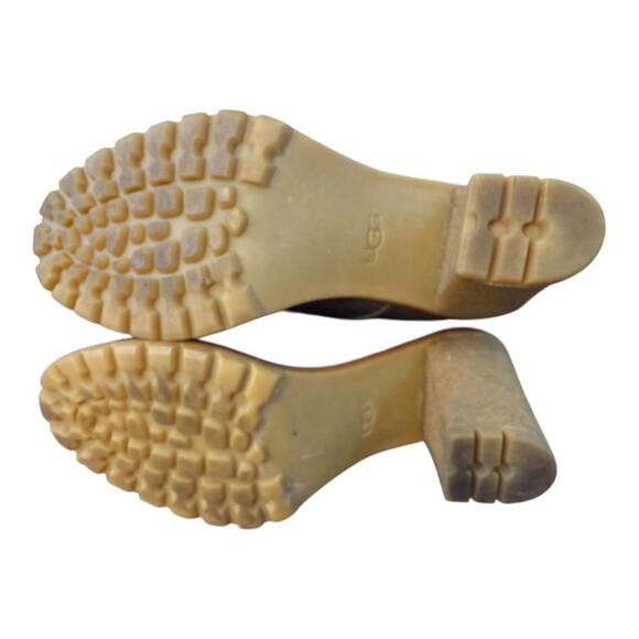 UGG Fabrice Lace Up Bootie Women size 10 - Picture 8 of 8